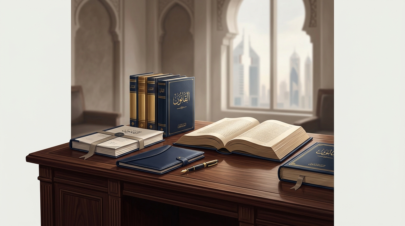 Scales of justice with legal penal code books in a formal courtroom setting representing the right to criminal defense